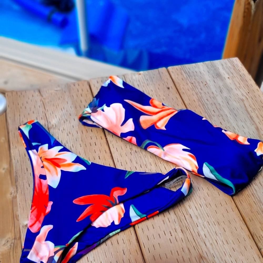 Blue Shein Bikini